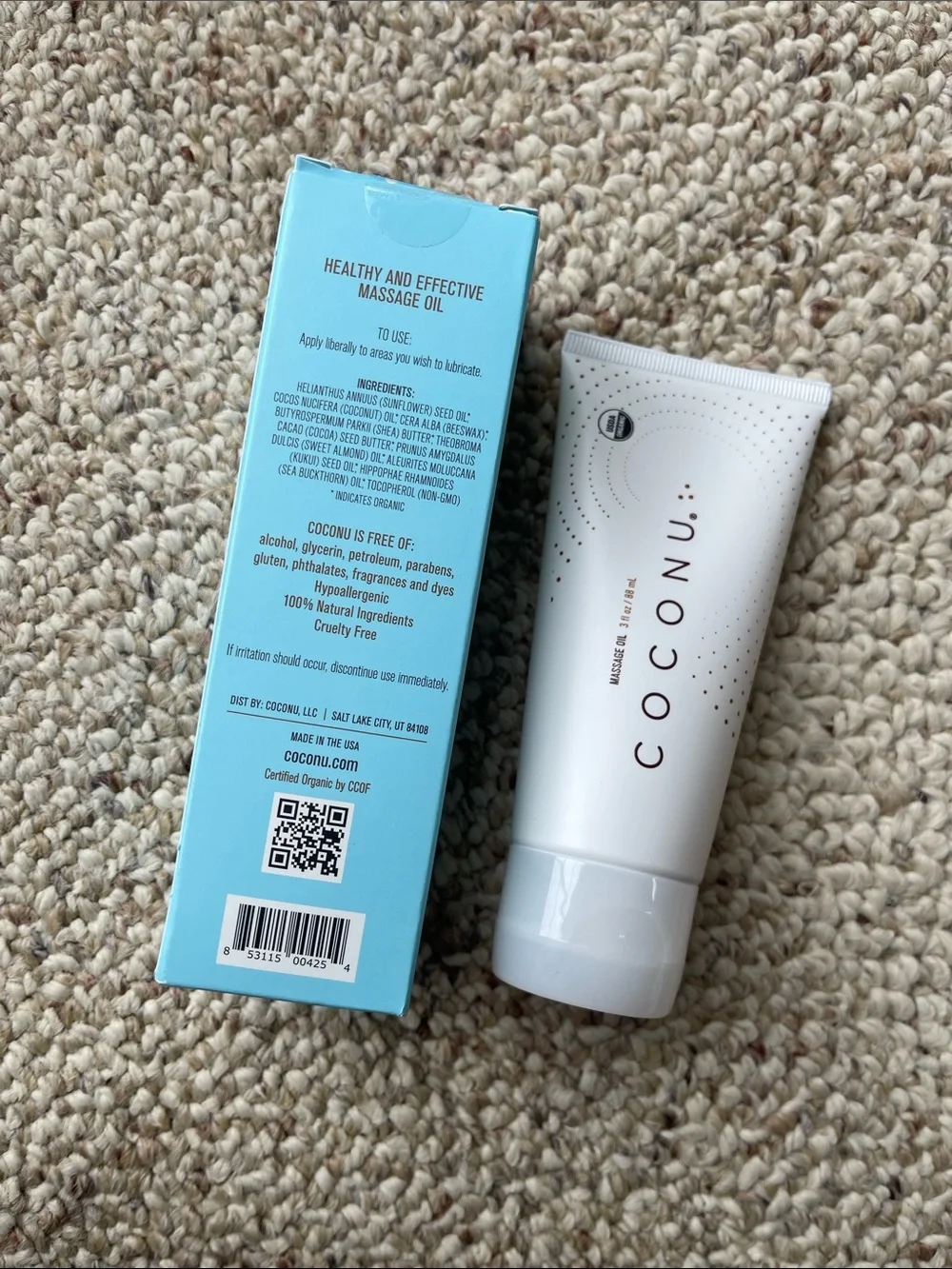COCONU Massage Oil